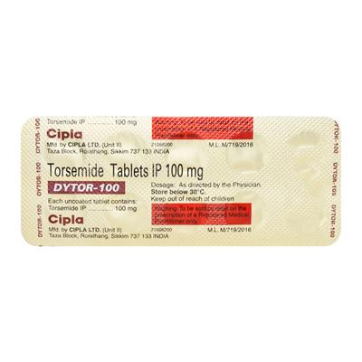 Dytor 100mg Tablet 10'S - Hypertension-Diu