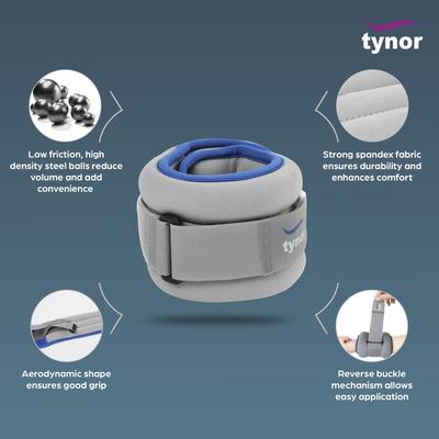 Tynor Weight Cuff 1 kg (H 02) - Abdomen/Neck/Arm/Elbow Supports