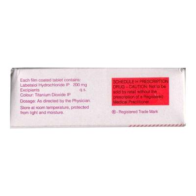 Labebet 200mg Tablet 10'S - Hypertension-Bet
