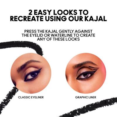 M.A.C In Extreme Dimension 24Hr Kajal Eye Liner 0.8 gm - Kajal & Kohls