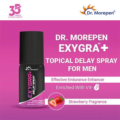 Dr. Morepen Exygra+ Delay Topical Spray 20 g - Intimate Spray
