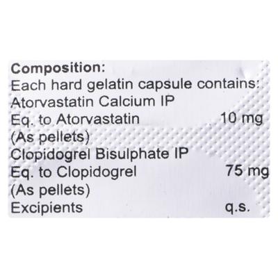 STATIGA CV 10 Capsule 10's - High Cholesterol-Dys