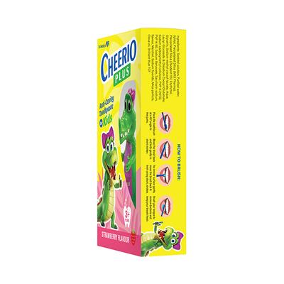 CHEERIO PLUS STRAWBERRY FLAVOUR KIDS ANTI CAVITY Tooth Paste 75g - Oral Care - P-Mou