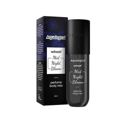 Aqualogica Refresh+ Perfume Body Mist - Mid Night Bloom 150 ml - Body Mist/Spray