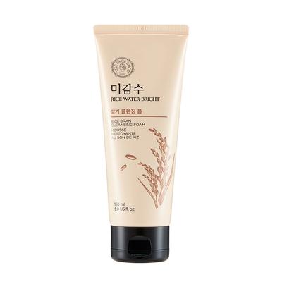The Face Shop Rice Water Bright Rice Bran Cleansing Foam 150 Ml - Face Wash & Cleansers