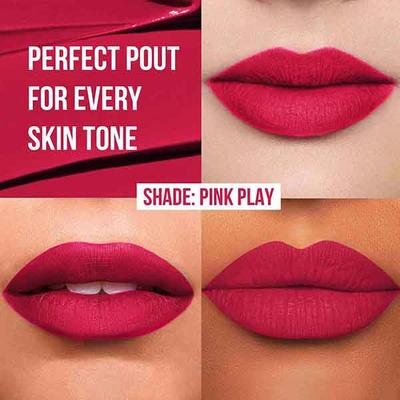 Insight Cosmetics Non - Transfer Lip Color - 15 PINK PLAY 4 ml - Lipsticks