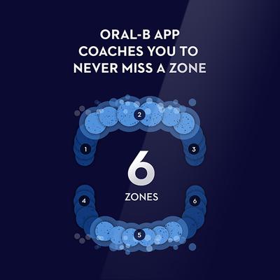 Oral B iO Series 8n Rechargeable Toothbrush with 6 Smart Modes - Black Onyx 1's - Toothbrushes