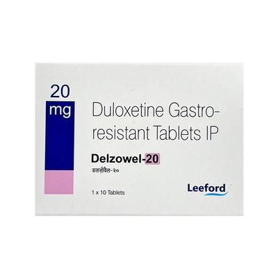 DELZOWEL 20 Tablet 10's - Depression-Ant