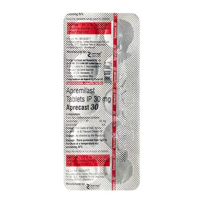 APRECAST 30 Tablet 10's - Psoriasis/Seborrhea/Ichthyosis-Pso