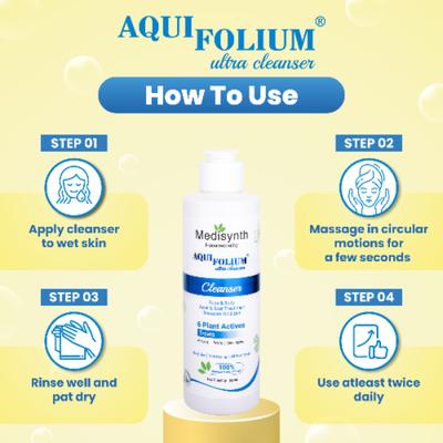 Medisynth Aquifolium Ultra Cleanser 50 ml - Personal Care(Homeopathy)