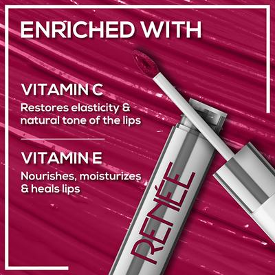Renee Gloss Stay Transfer Proof Glossy Liquid Lip Color - Sophie 3.5 ml - Liquid Lipsticks