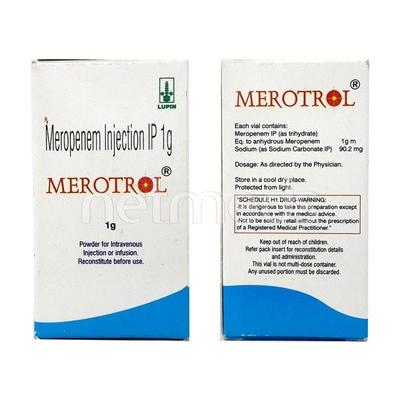 Merotrol 1gm Injection 1's - Bacterial Infections-OBL