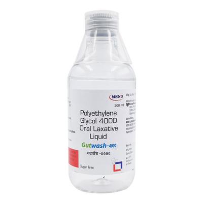 GUTWASH 4000 Sugar Free Liquid 200ml - Constipation-Lax