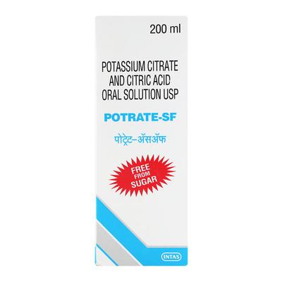 POTRATE SF FREE FROM SUGAR Oral Solution 200ml - Kidney Disease/Stones-Oth