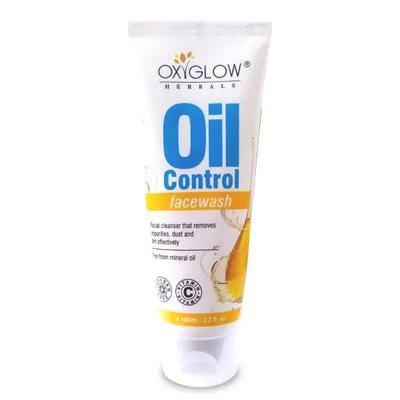 Oxyglow Herbals Anti - Acne Oil Control Face Wash, Restores Ph Balance, Deeply Cleanses and Removes Bacteria 100 ml - Face Wash & Cleansers