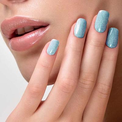 Lakme Absolute Glitterati Collection Nail Gloss 121 Icicle 12ml - Nail Polish