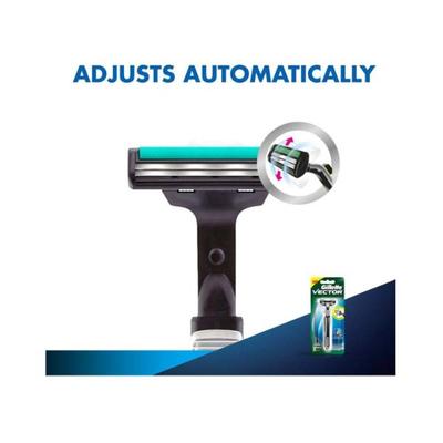 Gillette Vector Plus Manual Shaving Razor 1's - Razors & Cartridges