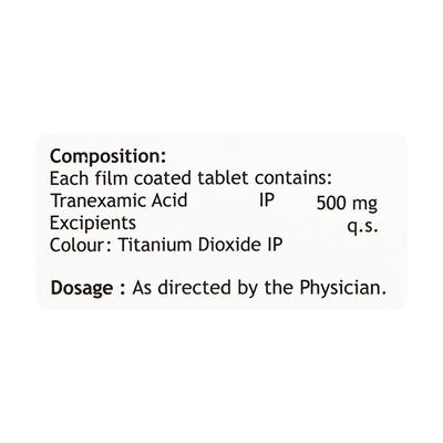 Redotrex 500mg Tablet 10'S - Bleeding Disorders-Hae