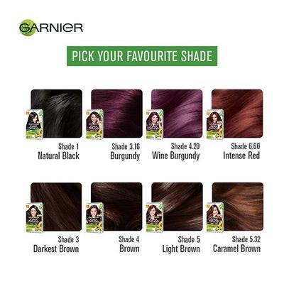 Garnier Color Naturals Creme Riche 5 Light Brown 70ml + 60 gm - Crème