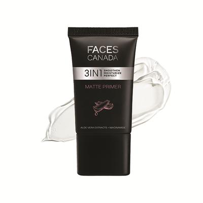 Faces Canada Matte Primer, Oil-Free Matte Finish, Niacinamide, Hyaluronic Acid, Vitamin A, C, E 30 gm - Primer