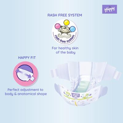 Bella Baby Happy Diapers 24's (XS) - Diapers & Wipes