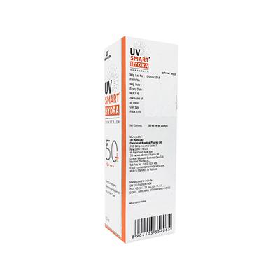 UVSMART HYDRA SPF 50 + PA++++ Sunscreen 50ml - Sun Protectors-Emo