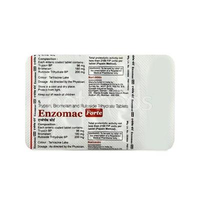 Enzomac Forte Tablet 10'S - Pain relief-Ant