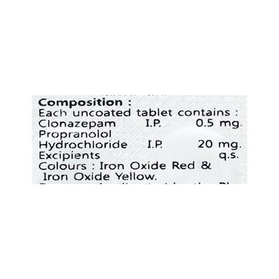 CLOTAS PLUS Tablet 15's - Anxiety-Anx