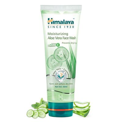 Himalaya Moisturizing Aloe Vera Face Wash 50 ml - Face Wash & Cleansers