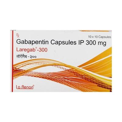 Laregab 300mg Capsule 10'S - Epilepsy/Convulsion-Ant
