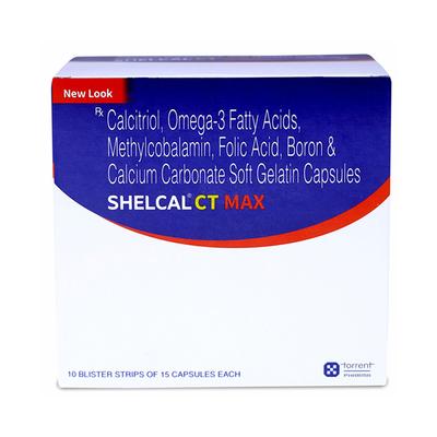 Shelcal CT Max Capsule 15'S - Supplements-Vam