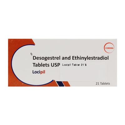 Locipil Tablet 21'S - Contraception-Ora