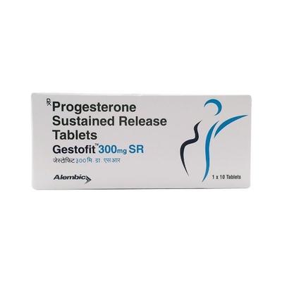 Gestofit SR 300mg Tablet 10'S - Hormonal Therapy-Oes