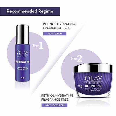 Olay Night Cream- Regenerist Retinol 24 Moisturiser 50 gm - Night Cream