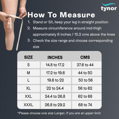 Tynor Knee Cap Large D04 1 Pair - Knee/Ankle/Leg/Foot Supports