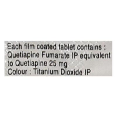 Qutan 25mg Tablet 10'S - Psychosis-Ans