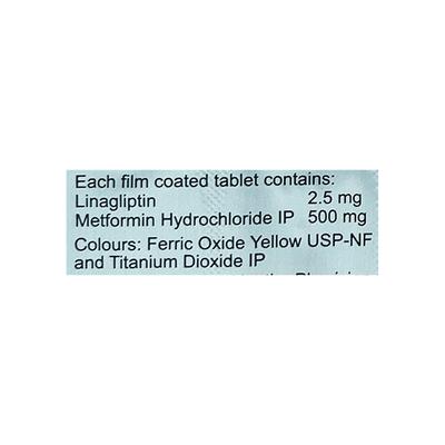 LINAMAC M 500 Tablet 10's - Diabetes-Ant