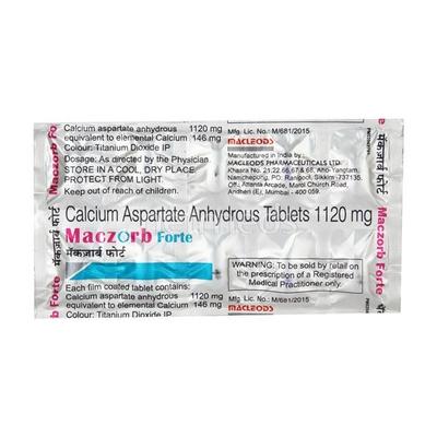 Maczorb Forte Tablet 10'S - Supplements-Cal