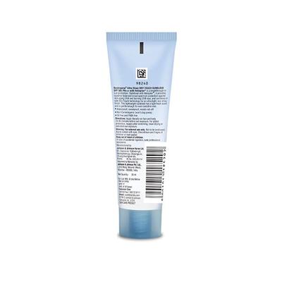 Neutrogena Us Sunblock SPF50 Ultra Sheer Dry Touch Sunblock Clean Fell 30 gm - Body Sunscreen