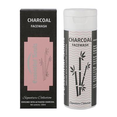 Essential Souls Face Wash - Charcoal 100 ml - Face Wash & Cleansers