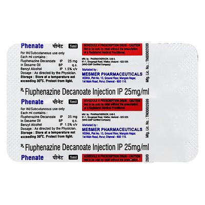 PHENATE 25mg Injection 1ml - Schizophrenia-Aps