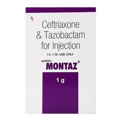 Montaz 1gm Injection 1's - Bacterial Infections-Cep
