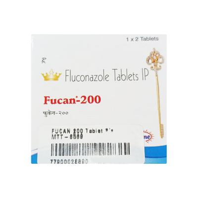 FUCAN 200 Tablet 2's - Fungal Infections-Anf