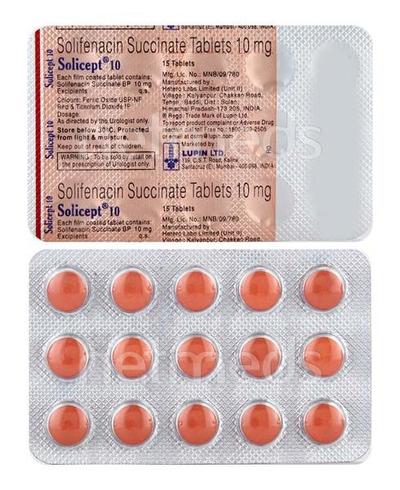 Solicept 10mg Tablet 15'S - Bladder And Prostate Disorders-Dru