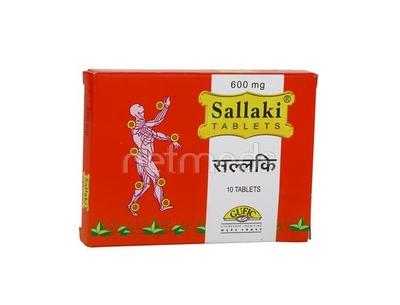 Sallaki 600mg Tablet 10'S - Pain relief-Nsa