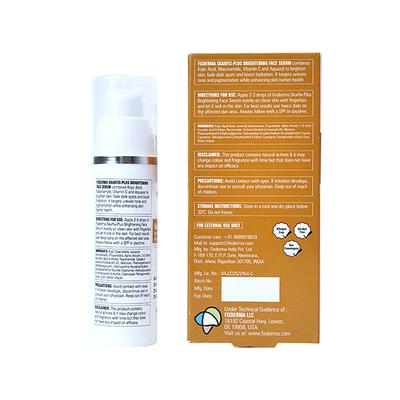 Fixderma Skarfix Plus 4% Kojic Acid Brightening Face Serum Fades Dark Spots & Hyperpigmentation 30 g - Face Serum