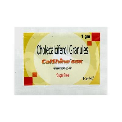 Calshine 60K Granules 1gm - Supplements-Vit