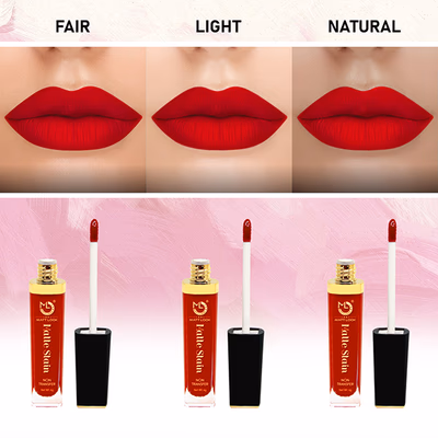 Matt Look Matte Stain Non Transfer Long Lasting Liquid Lipstick for Hydrated -Apple Red 6 gm - Liquid Lipsticks