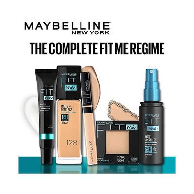 Maybelline New York Fit Me Matte+Poreless Liquid Foundation Tube, 220 Natural Beige 18 ml - Foundation