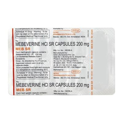 MEB SR Capsule 10'S - Muscle Spasm-Ant